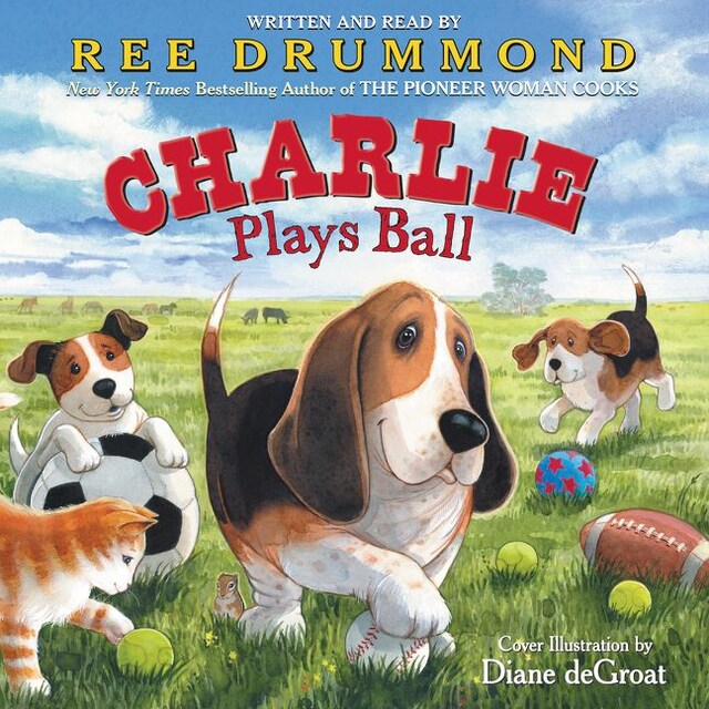 Book cover for Charlie Plays Ball