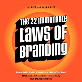 The 22 Immutable Laws of Branding bookCoverFor
