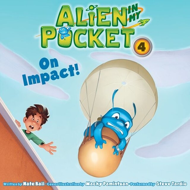 Kirjankansi teokselle Alien in My Pocket #4: On Impact!