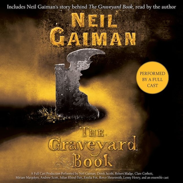 Book cover for The Graveyard Book