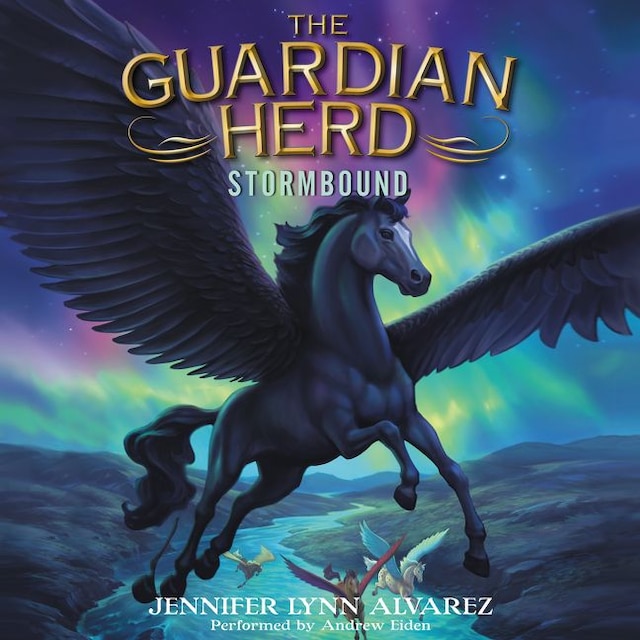 Book cover for The Guardian Herd: Stormbound