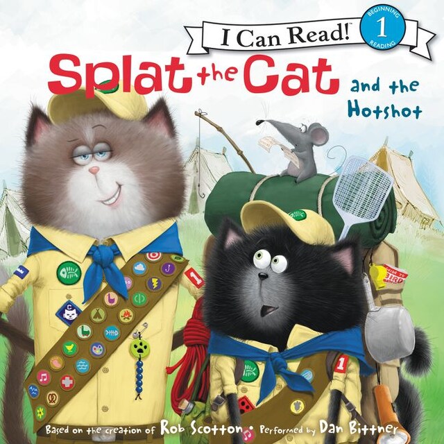 Buchcover für Splat the Cat and the Hotshot