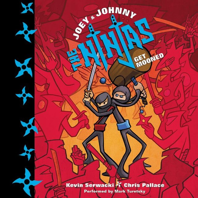 Book cover for Joey and Johnny, the Ninjas: Get Mooned