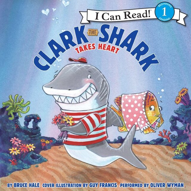 Book cover for Clark the Shark Takes Heart