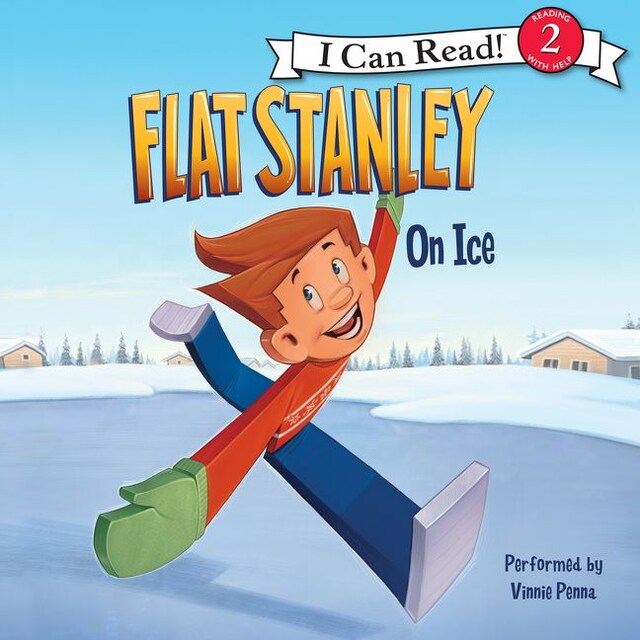 Book cover for Flat Stanley: On Ice