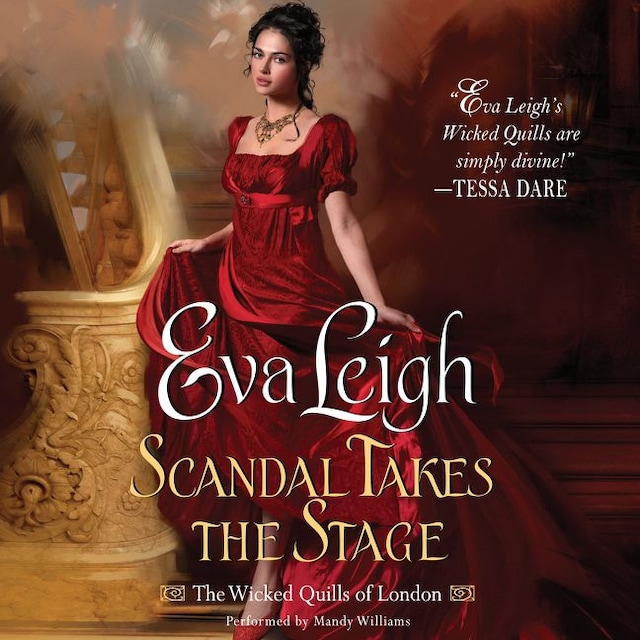 Book cover for Scandal Takes the Stage