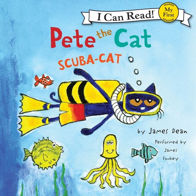Book cover for Pete the Cat: Scuba-Cat