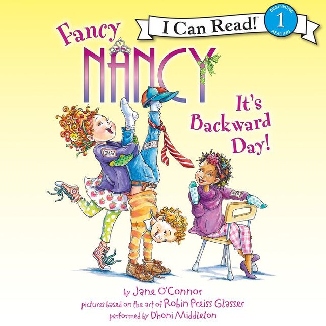 Book cover for Fancy Nancy: It's Backward Day!