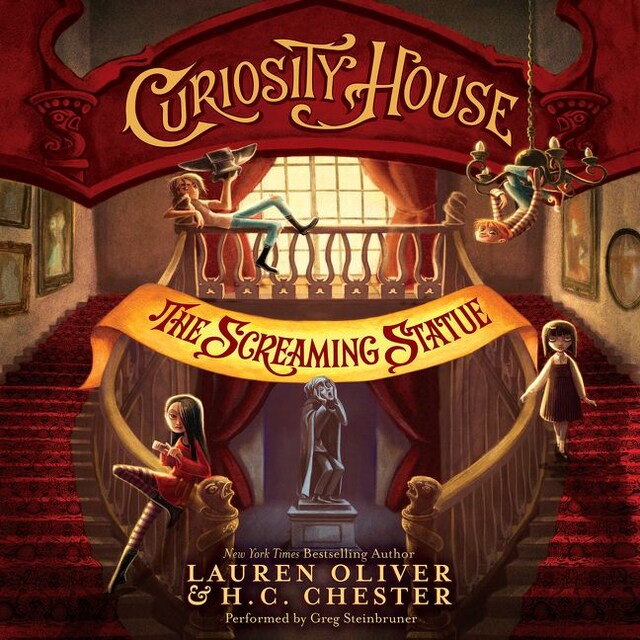 Buchcover für Curiosity House: The Screaming Statue