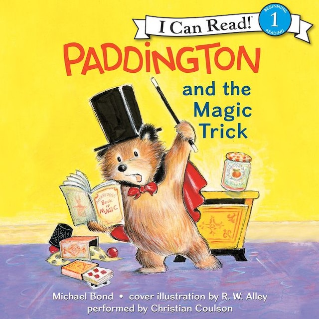 Paddington and the Magic Trick Book cover for Paddington and the Magic Trick