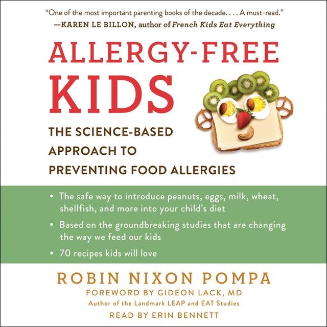 Kirjankansi teokselle Allergy-Free Kids