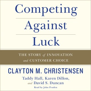 Competing Against Luck bookCoverFor