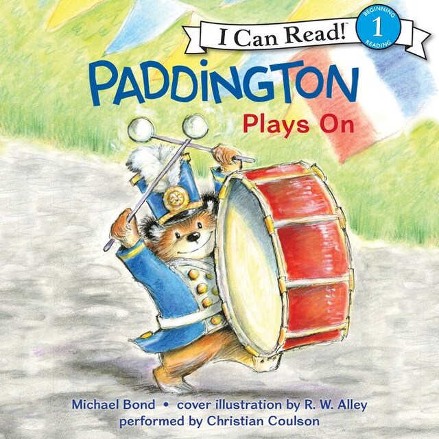 Paddington Plays On Book cover for Paddington Plays On
