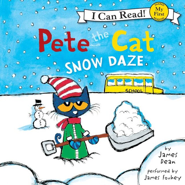 Okładka książki dla Pete the Cat: Snow Daze