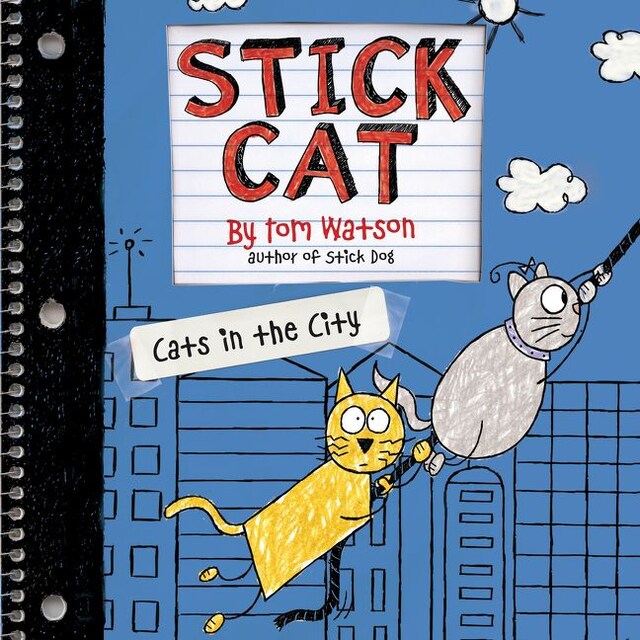 Book cover for Stick Cat: Cats in the City