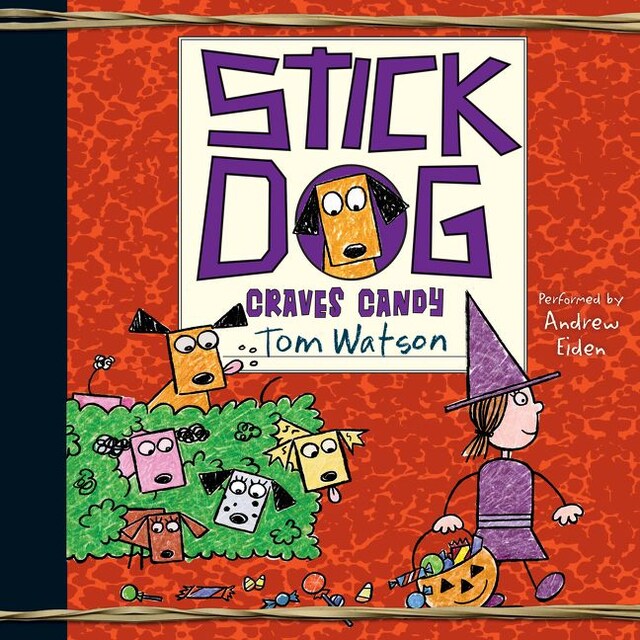 Okładka książki dla Stick Dog Craves Candy