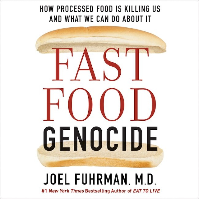 Kirjankansi teokselle Fast Food Genocide