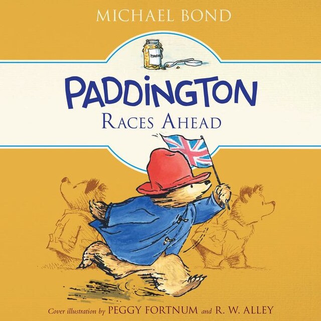 Buchcover für Paddington Races Ahead
