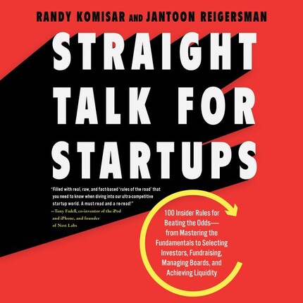 Straight Talk for Startups bookCoverFor