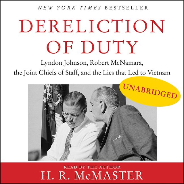 Book cover for Dereliction of Duty