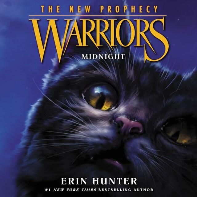 Portada de libro para Warriors: The New Prophecy #1: Midnight