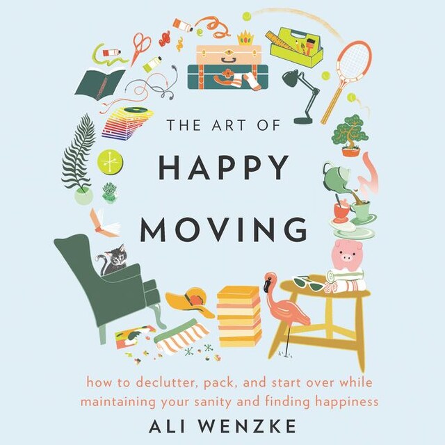 Kirjankansi teokselle The Art of Happy Moving