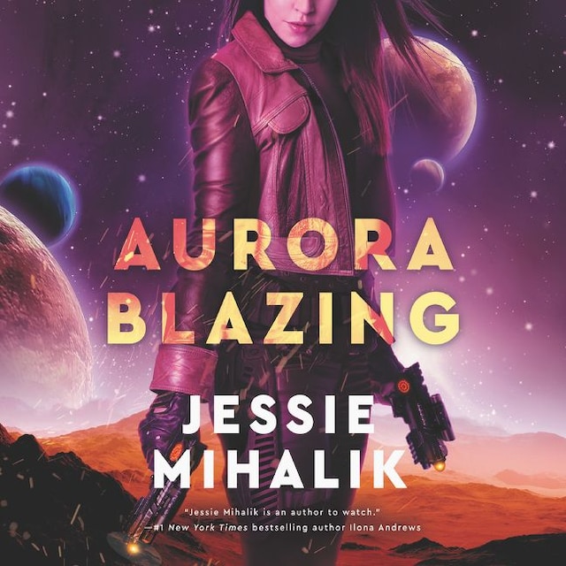 Book cover for Aurora Blazing