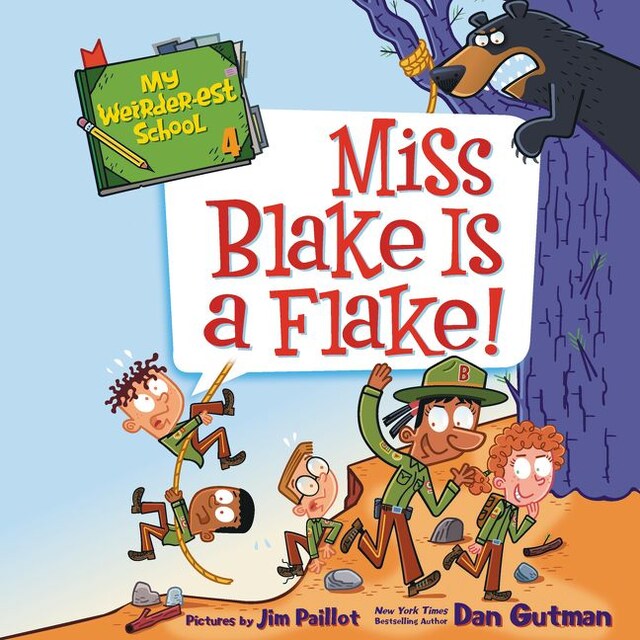 Book cover for My Weirder-est School #4: Miss Blake Is a Flake!