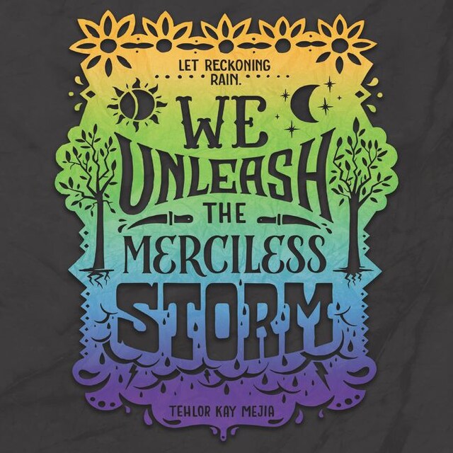 Boekomslag van We Unleash the Merciless Storm