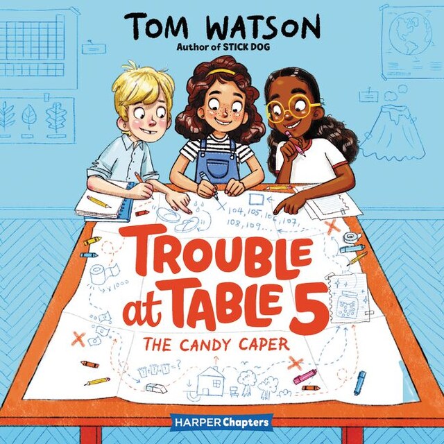 Book cover for Trouble at Table 5 #1: The Candy Caper