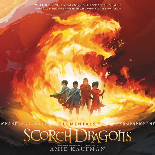 Copertina del libro per Elementals: Scorch Dragons