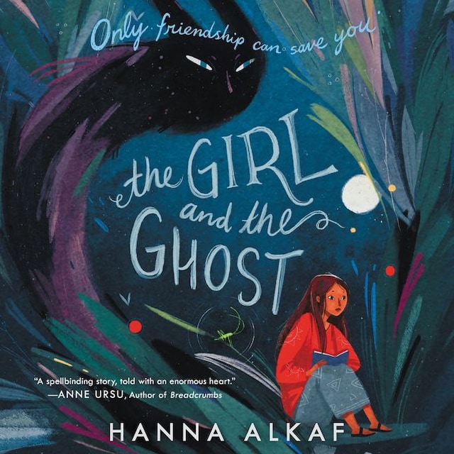Book cover for The Girl and the Ghost