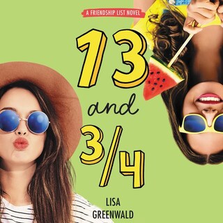 Friendship List #4: 13 and 3/4 bookCoverFor