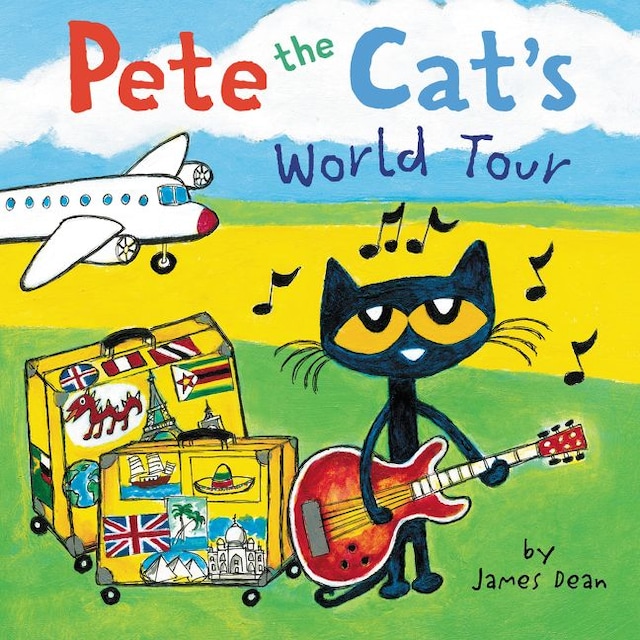 Book cover for Pete the Cat's World Tour