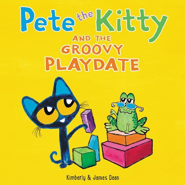 Book cover for Pete the Kitty and the Groovy Playdate