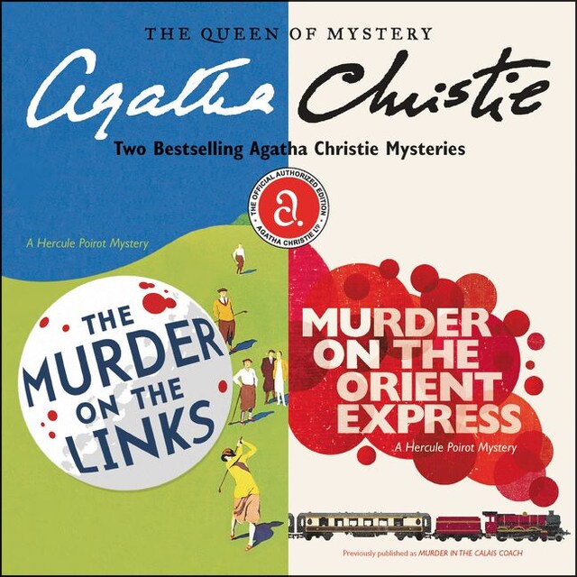 The Murder on the Links & Murder on the Orient Express Book cover for The Murder on the Links & Murder on the Orient Express