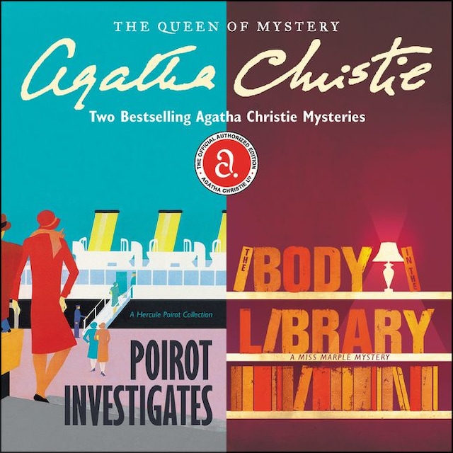 Bogomslag for Poirot Investigates & The Body in the Library