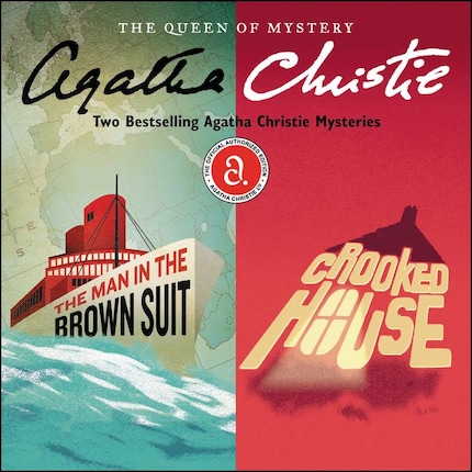 The Man in the Brown Suit & Crooked House bookCoverFor
