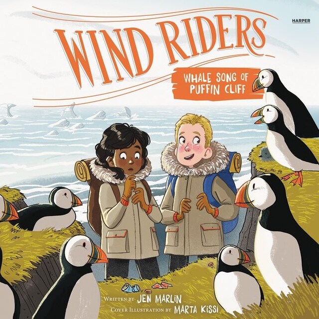 Buchcover für Wind Riders #4: Whale Song of Puffin Cliff
