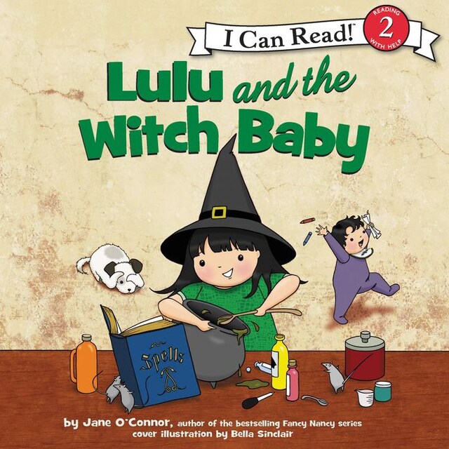 Kirjankansi teokselle Lulu and the Witch Baby