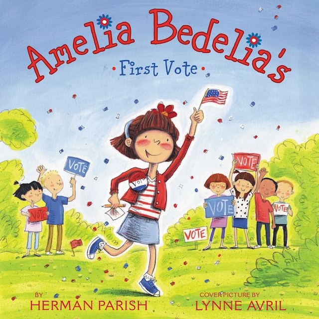 Book cover for Amelia Bedelia's First Vote