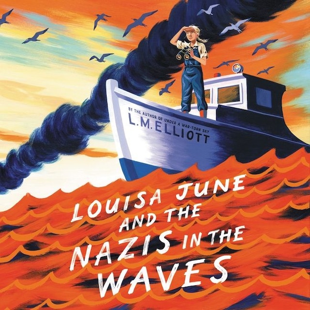 Boekomslag van Louisa June and the Nazis in the Waves