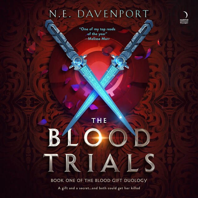 Book cover for The Blood Trials