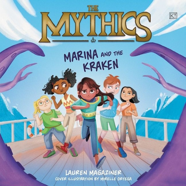 Book cover for The Mythics #1: Marina and the Kraken