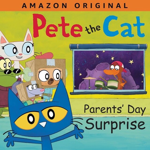 Book cover for Pete the Cat Parents' Day Surprise