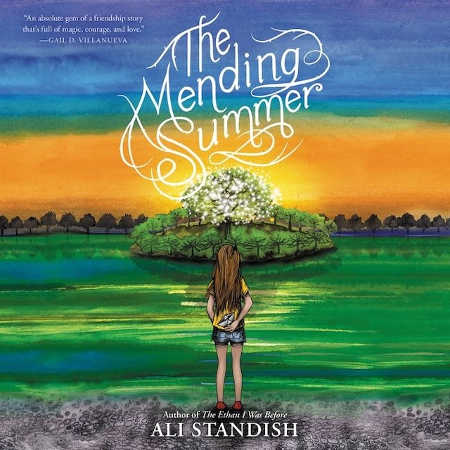 Book cover for The Mending Summer