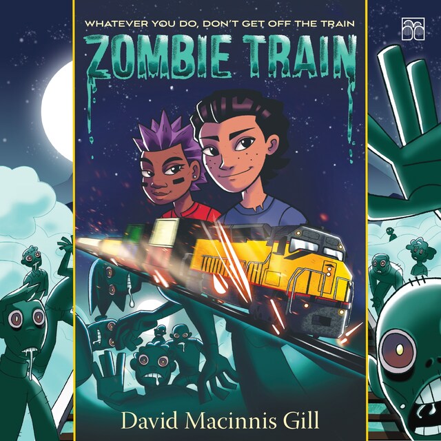 Couverture de livre pour Zombie Train