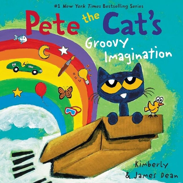 Book cover for Pete the Cat's Groovy Imagination