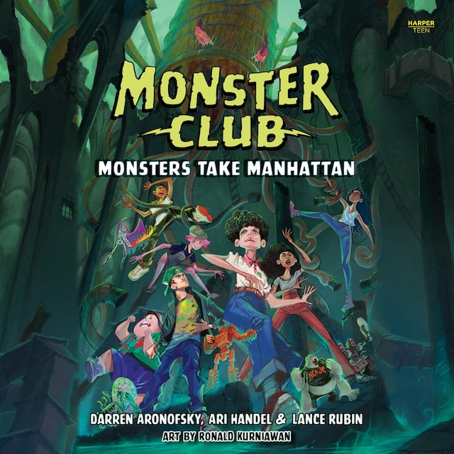 Buchcover für Monster Club: Monsters Take Manhattan
