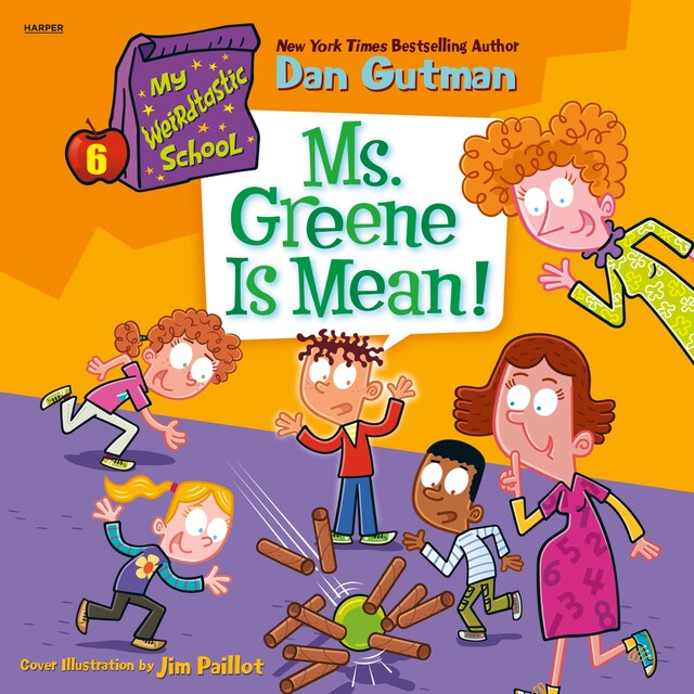 Book cover for My Weirdtastic School #6: Ms. Greene Is Mean!